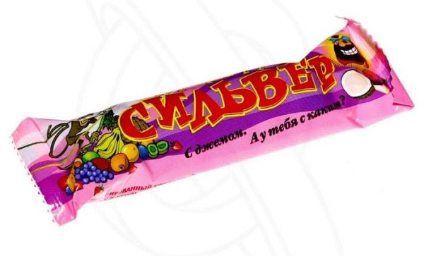 Изображение товара Батончик шоколад капитан сильвер (с джемом) 50г Батончик шоколад капитан сильвер (с джемом) 50г фотография
