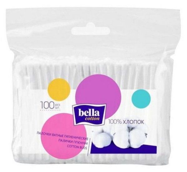 Изображение товара Ватные палочки Bella №100 Ватные палочки Bella №100 фотография