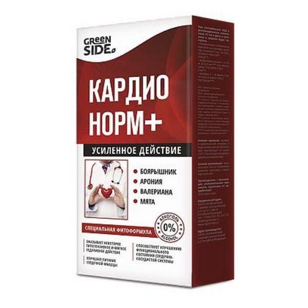 Изображение товара Бальзам Кардионорм+ Greenside 250мл Бальзам Кардионорм+ Greenside 250мл фотография