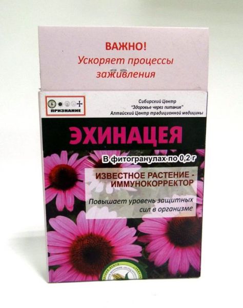 Изображение товара Эхинацея фитогранулы 50г Эхинацея фитогранулы 50г фотография